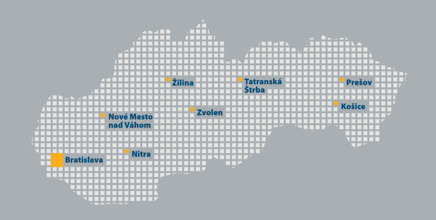 MAPA POBOCIEK